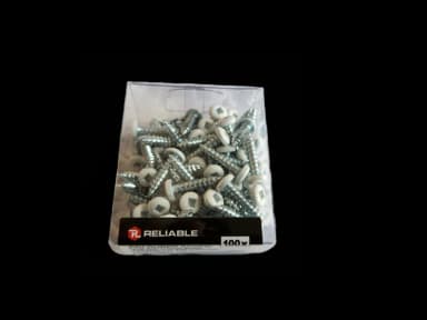 5/8" White Soffit Screws - product image